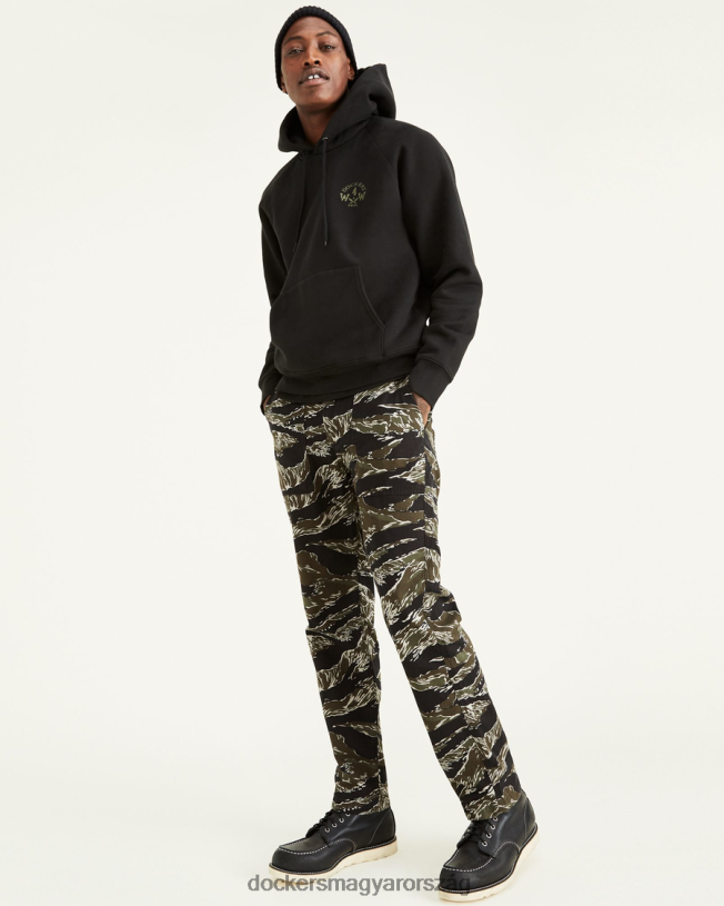 Dockers férfiak jon rose kollekció pop over kapucnis P840P329 ruházat gyönyörű fekete