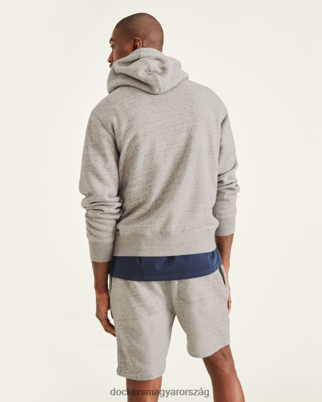 Dockers férfiak sportpulcsi, normál szabású P840P542 ruházat füstölgő hanga - szürke