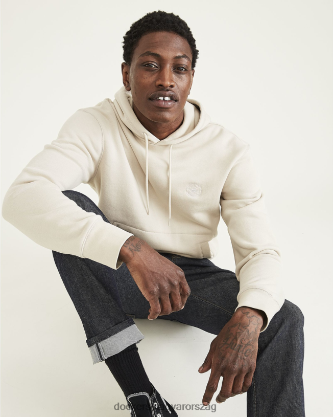 Dockers férfiak sportpulcsi, normál szabású P840P543 ruházat szaharai khaki