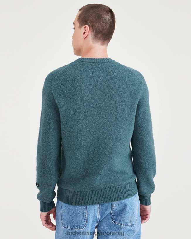 Dockers férfiak kézműves pulóver, normál szabású P840P518 ruházat douglas fenyő - zöld