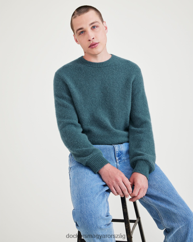 Dockers férfiak kézműves pulóver, normál szabású P840P518 ruházat douglas fenyő - zöld