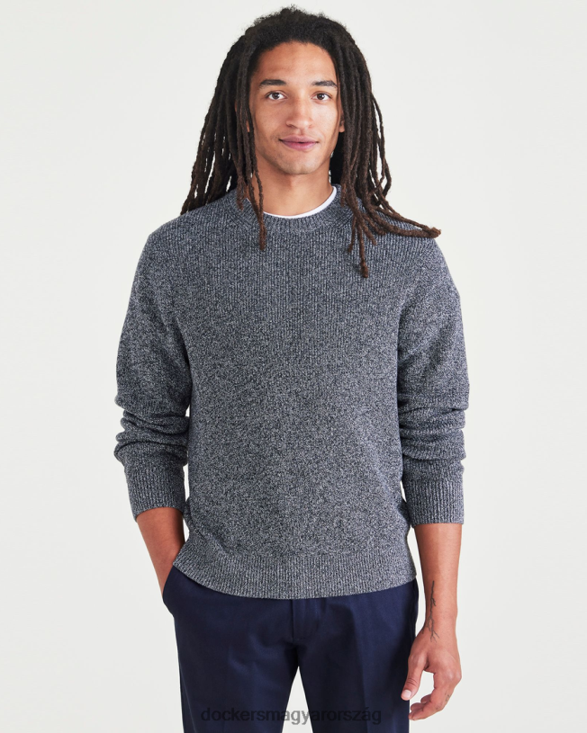 Dockers férfiak pulóver, normál szabású P840P157 ruházat gyönyörű fekete