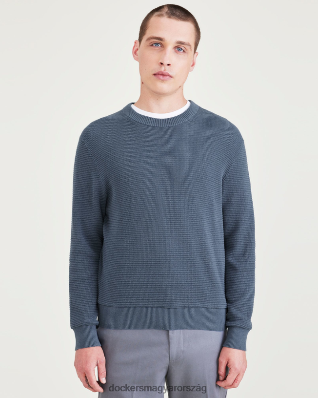 Dockers férfiak pulóver, normál szabású P840P603 ruházat kék fúzió - kék