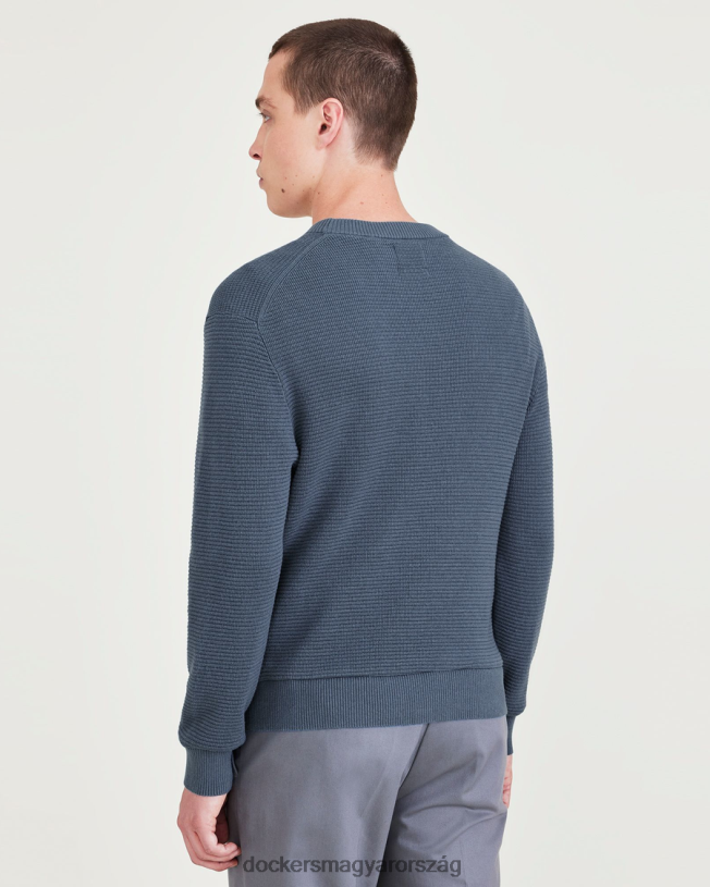 Dockers férfiak pulóver, normál szabású P840P603 ruházat kék fúzió - kék