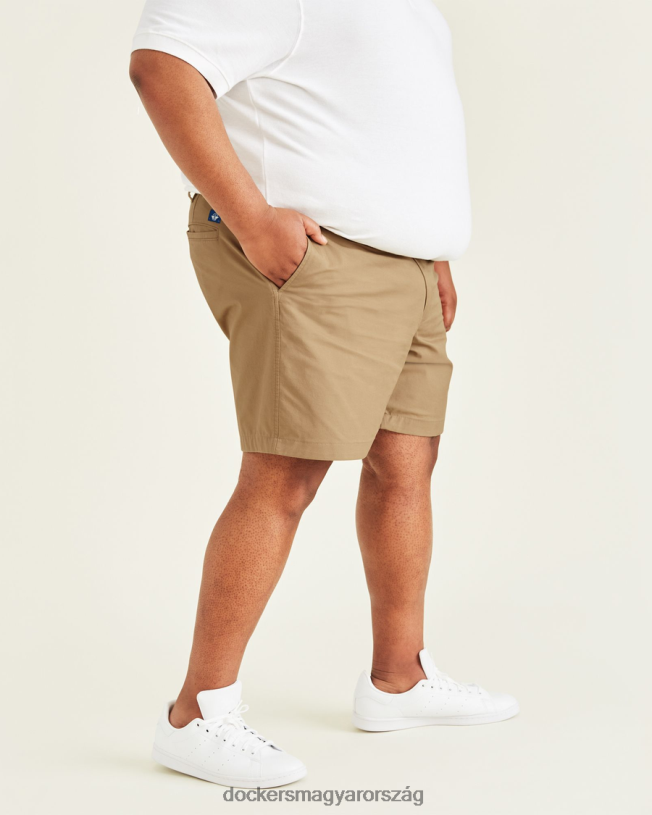 Dockers férfiak Ultimate 9,5" rövidnadrág (nagy és magas) P840P880 ruházat új brit khaki