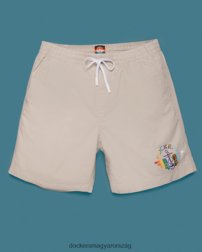 Dockers férfiak büszkeség rövid P840P442 ruházat szafari khaki - barna