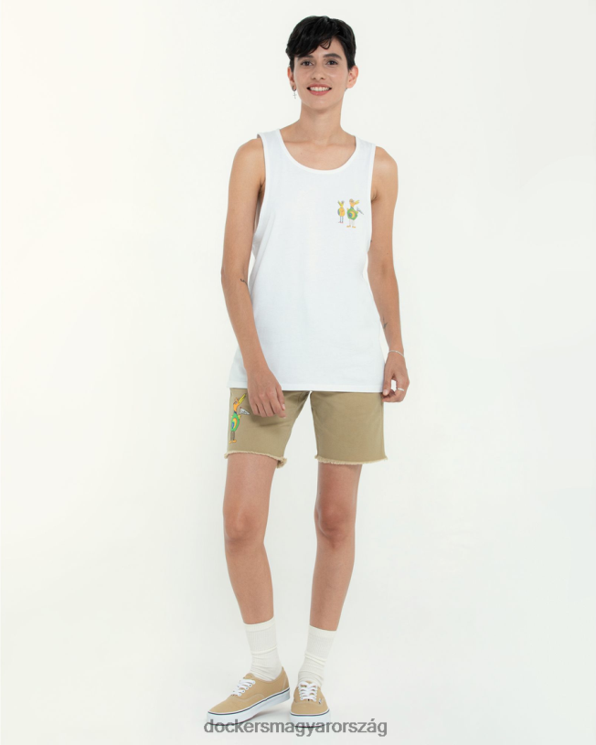 Dockers férfiak büszkeség rövid P840P901 ruházat arany és madarak betakarítása - tan