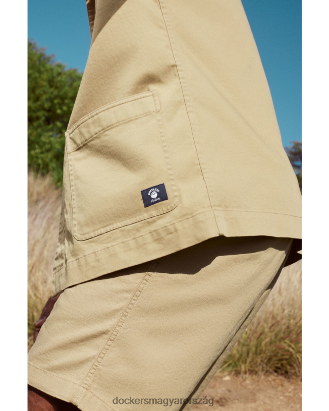 Dockers férfiak malbon playa short P840P345 ruházat betakarítás arany - cser