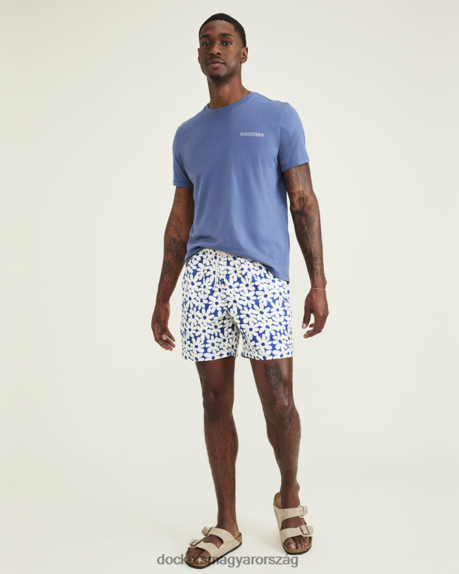 Dockers férfiak monterey 6,5"-os úszónadrág P840P260 ruházat indigókék - kék