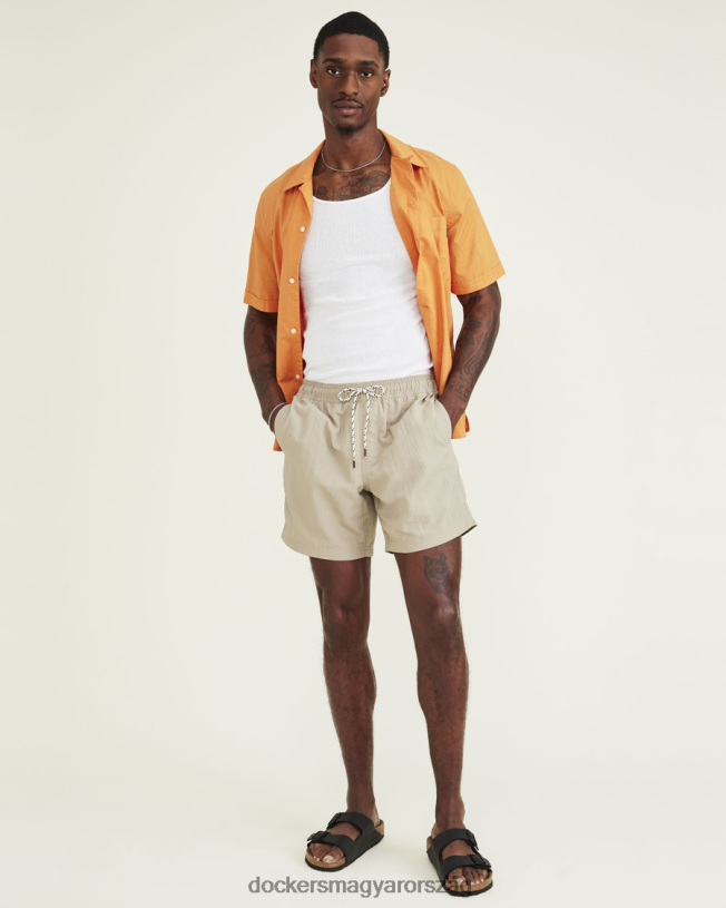 Dockers férfiak monterey 7" úszónadrág P840P249 ruházat khaki