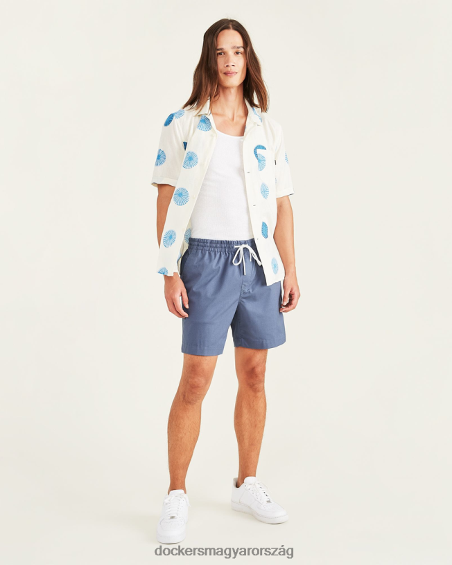 Dockers férfiak playa 7" rövidnadrág P840P677 ruházat vintage indigó - kék