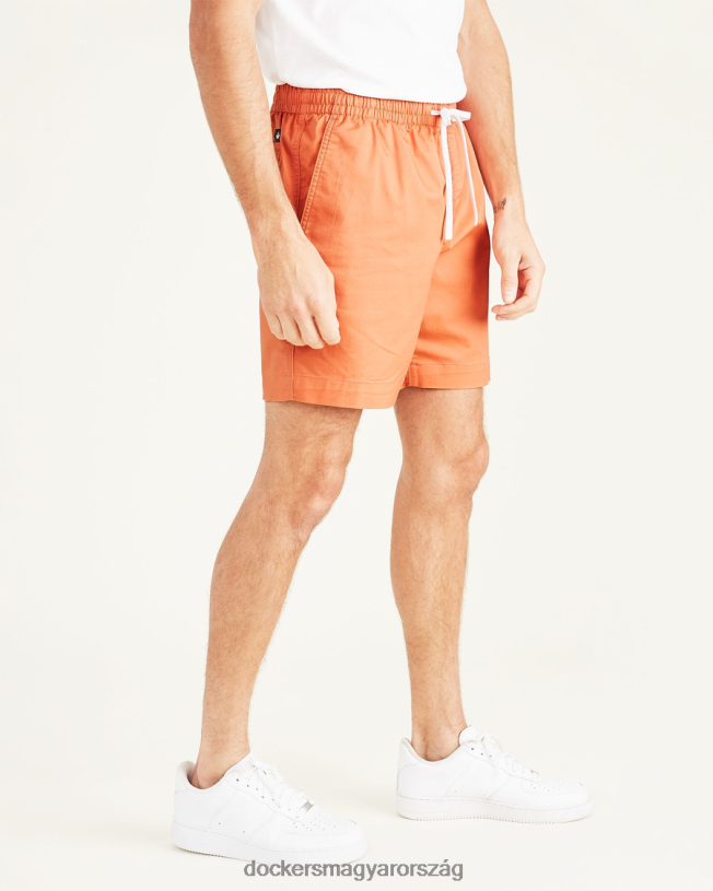 Dockers férfiak playa 7" rövidnadrág P840P678 ruházat napsütötte - narancs