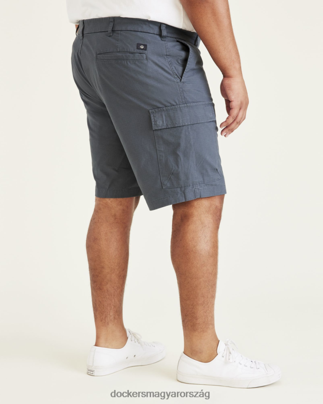 Dockers férfiak smart 360 tech cargo 9" rövidnadrág (nagy és magas) P840P485 ruházat hűvös pala - szürke