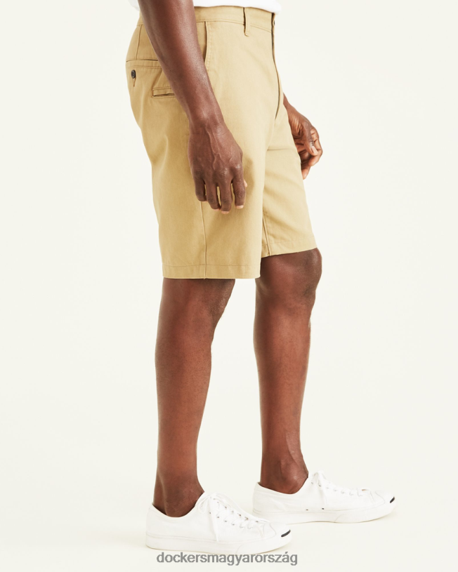 Dockers férfiak tökéletes 10,5"-es rövidnadrág P840P111 ruházat új brit khaki