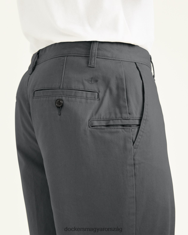 Dockers férfiak tökéletes 10,5"-es rövidnadrág P840P114 ruházat tengeri szikla - szürke