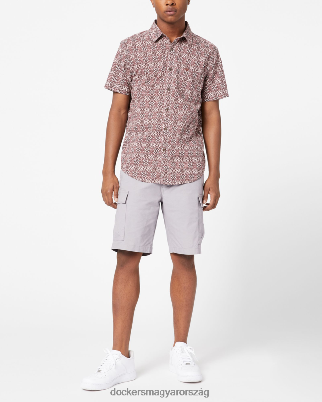 Dockers férfiak tech cargo 9" rövidnadrág P840P766 ruházat fólia - szürke