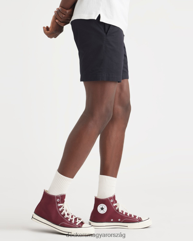 Dockers férfiak végső 6" rövid P840P299 ruházat gyönyörű fekete