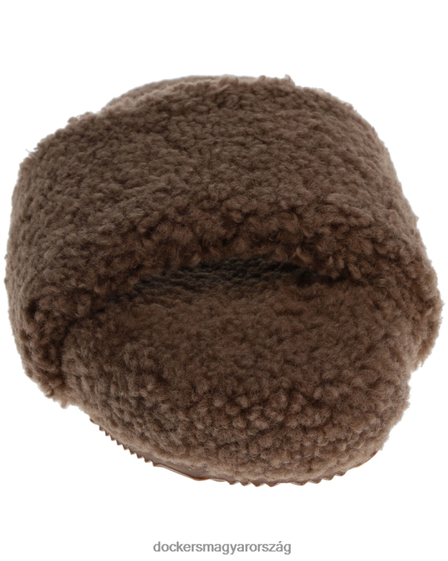 Dockers nők luxe sherpa egysávos csúszda P840P1208 cipő zabpehely - barna