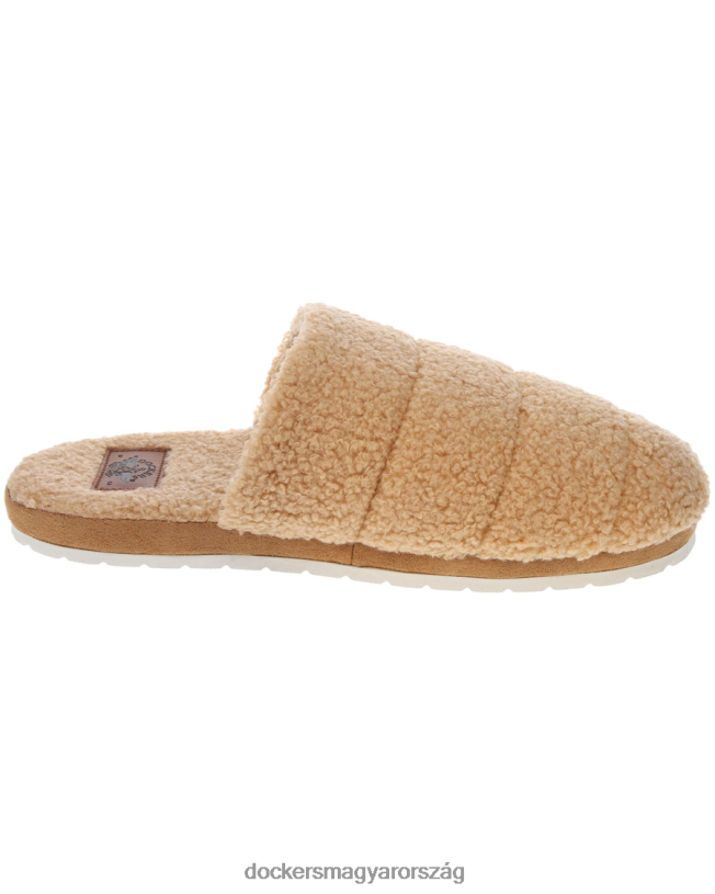 Dockers nők steppelt mikro-sherpa scruff slip-on P840P1206 cipő nercbarna