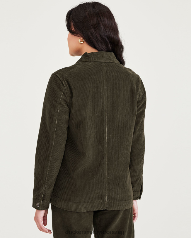 Dockers nők házikabát, szabályos szabású P840P1298 ruházat erdei éjszaka - zöld