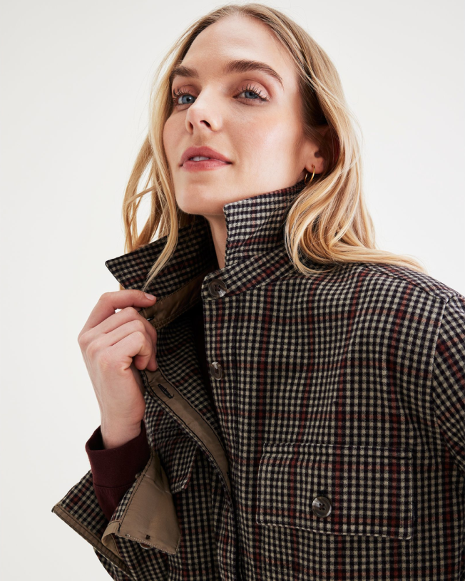 Dockers nők ingkabát, laza szabású P840P1255 ruházat akkord dekadens csokoládé - ​​barna