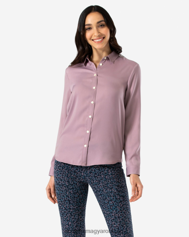 Dockers nők gombos ing, karcsú fazon P840P1335 ruházat gombagomba - lila