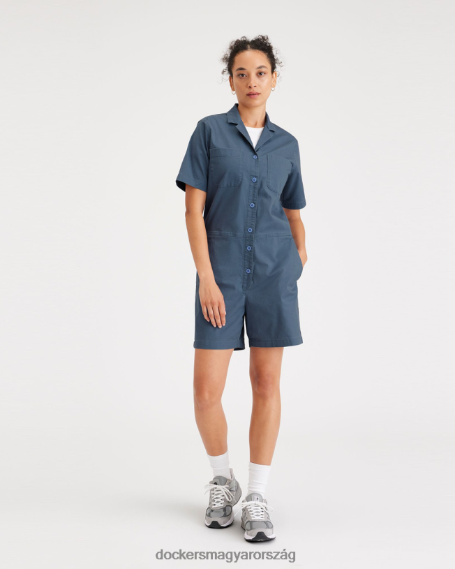 Dockers nők játszóruha, laza szabású P840P1168 ruházat vintage indigó - kék