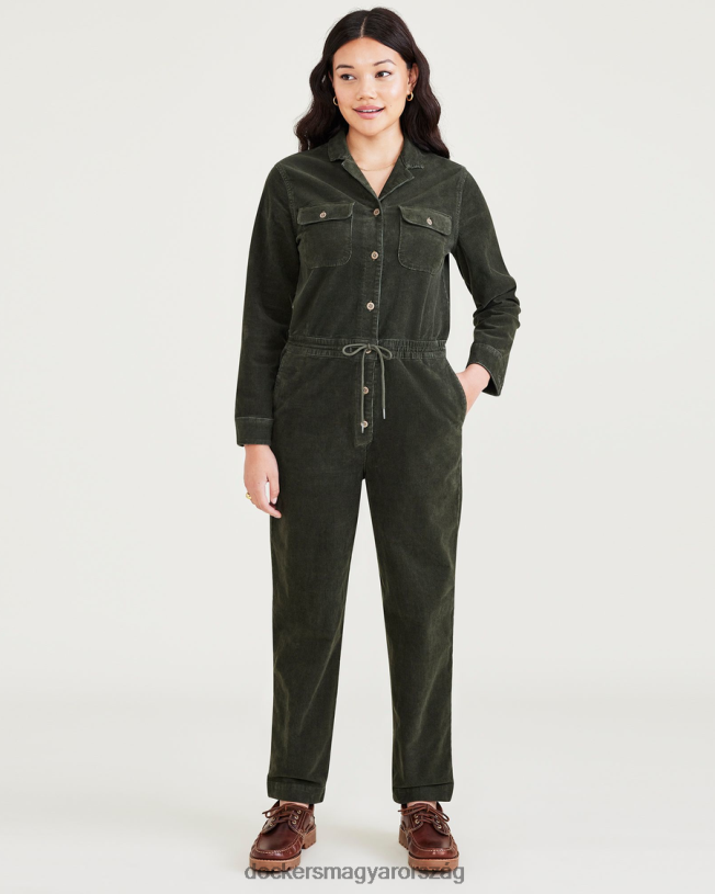 Dockers nők jumpsuit P840P1339 ruházat erdei éjszaka - zöld