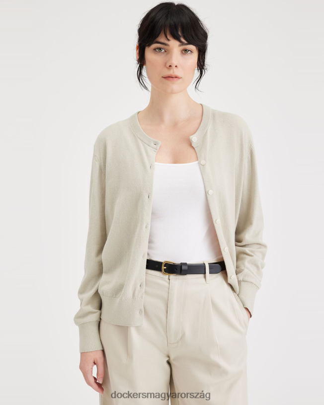 Dockers nők kardigán, normál szabású P840P1147 ruházat szemcsés - szürke