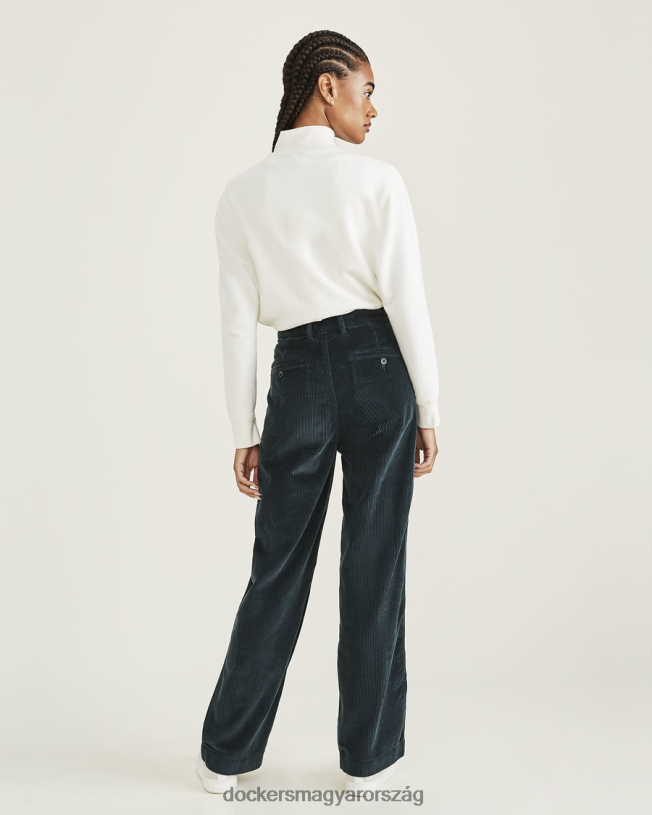 Dockers nők eredeti redős khakis, egyenes szabású P840P1342 ruházat varázslatos erdő - zöld