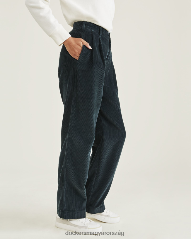 Dockers nők eredeti redős khakis, egyenes szabású P840P1342 ruházat varázslatos erdő - zöld