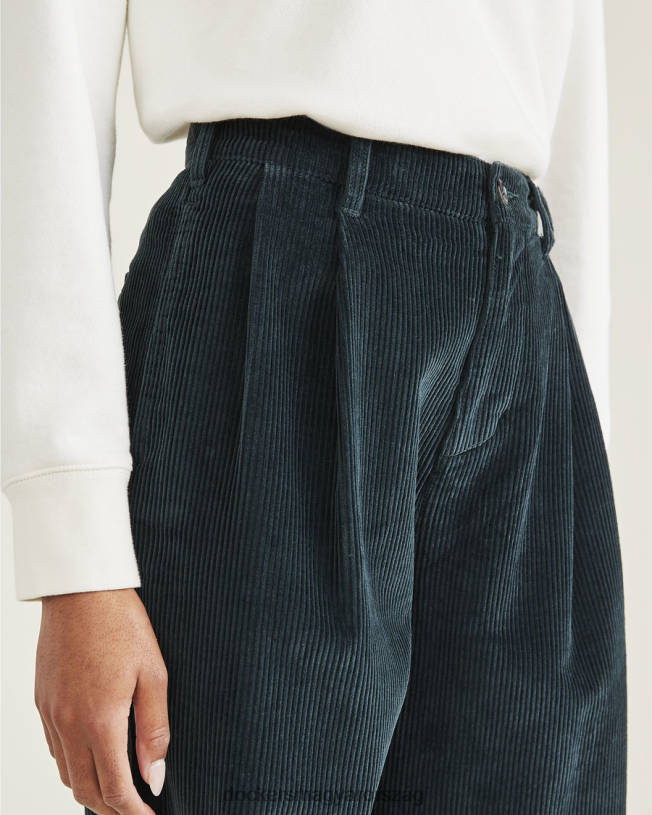 Dockers nők eredeti redős khakis, egyenes szabású P840P1342 ruházat varázslatos erdő - zöld