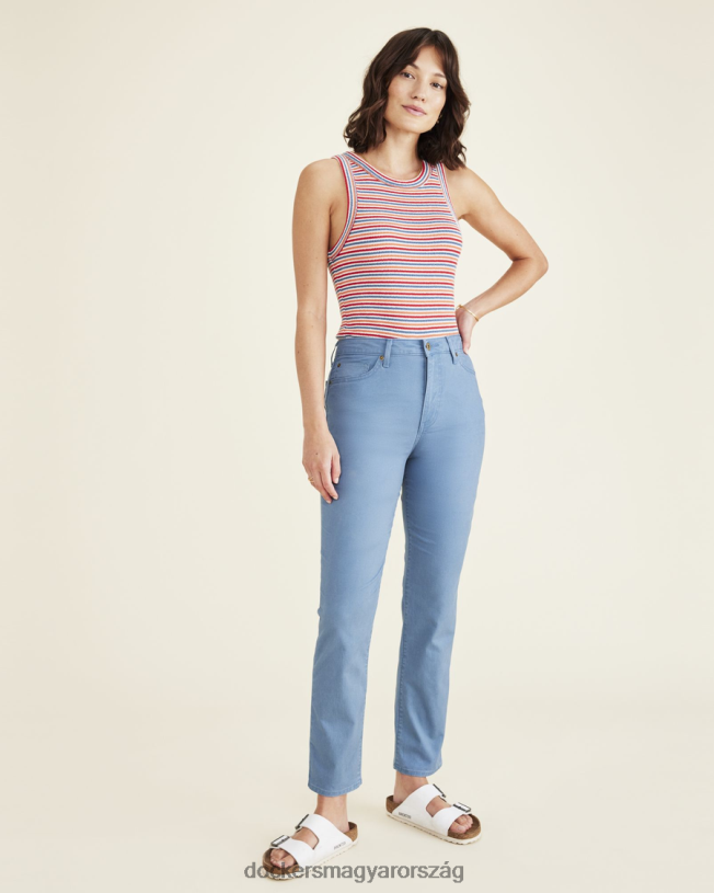 Dockers nők farmer szabású nadrág, magas karcsú fazon P840P1257 ruházat óceánra néző - kék
