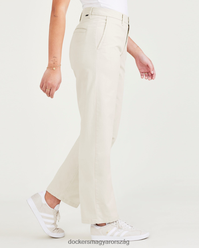 Dockers nők hétvégi csinos, egyenes szabású P840P1115 ruházat szaharai khaki