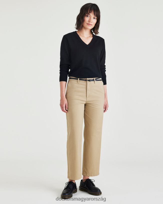 Dockers nők hétvégi csinos, egyenes szabású P840P1117 ruházat betakarítás arany - cser