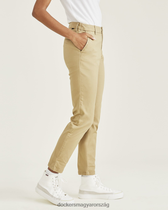 Dockers nők hétvégi csinos, vékony szabású P840P1107 ruházat betakarítás arany - cser