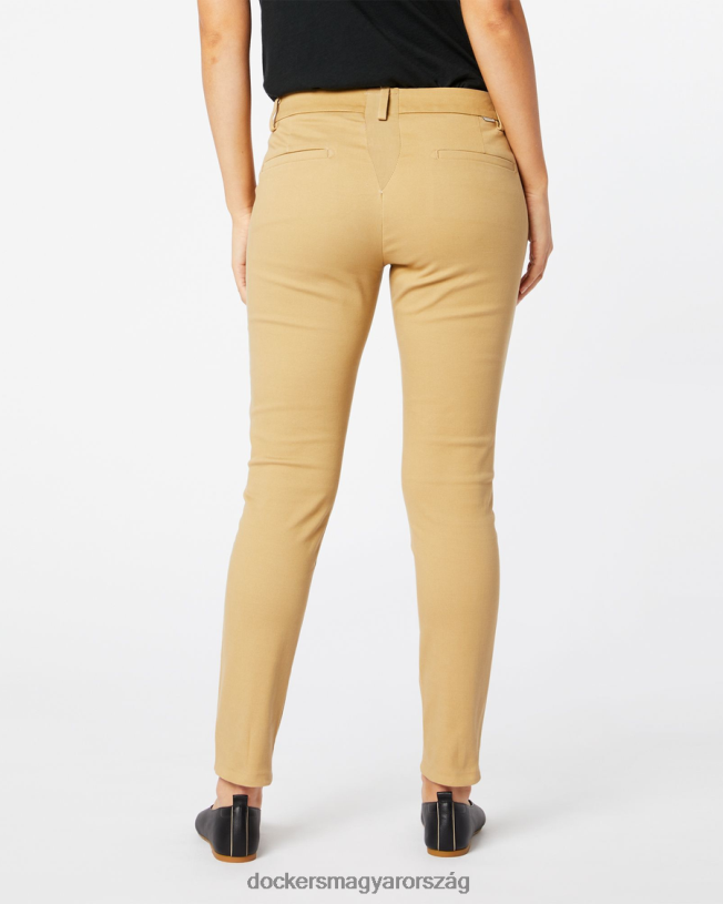 Dockers nők hétvégi csinos, vékony szabású P840P1322 ruházat föld taupe - barna