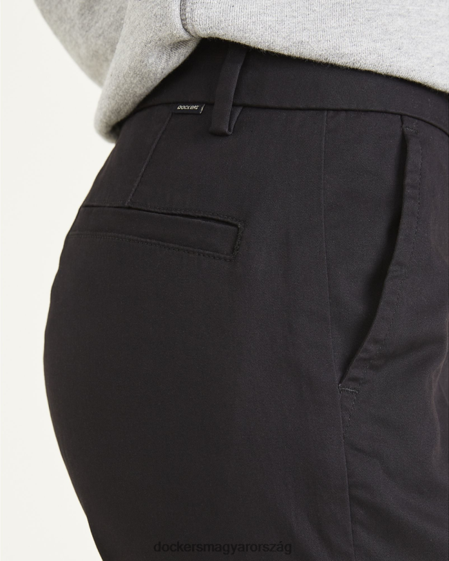 Dockers nők hétvégi csinos, vékony szabású: prémium kiadás P840P1106 ruházat gyönyörű fekete