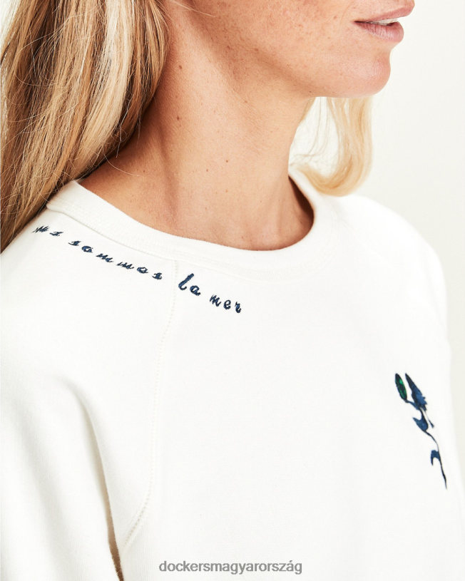 Dockers nők maud le autó ikon pulóver P840P1196 ruházat festetlen greige - szürke