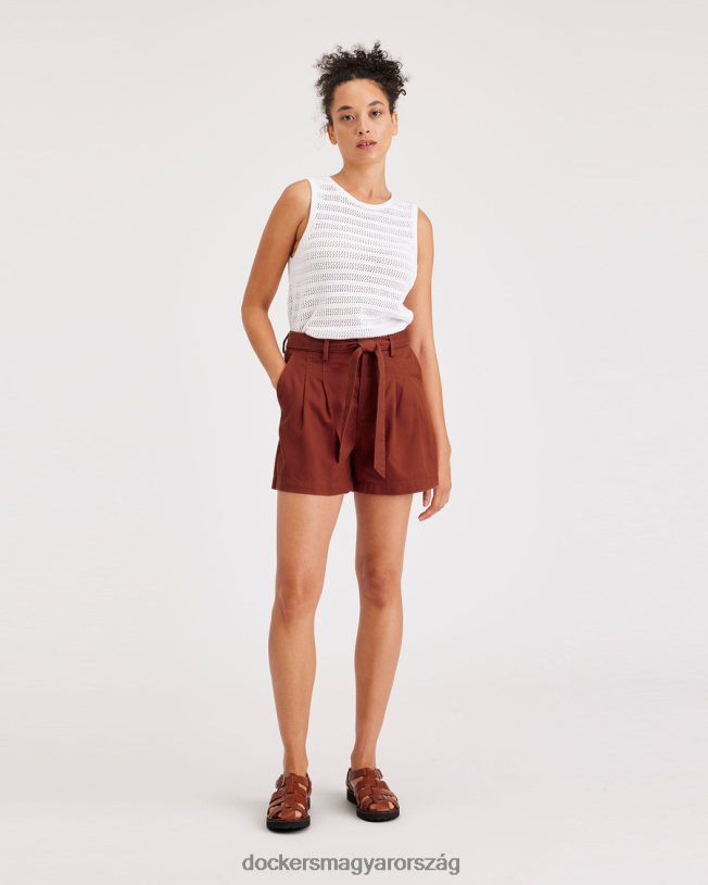 Dockers nők elöl megkötő rövid P840P1164 ruházat picante - piros