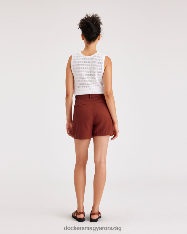 Dockers nők elöl megkötő rövid P840P1164 ruházat picante - piros