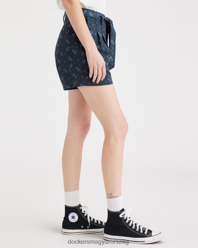 Dockers nők elöl megkötő rövid P840P1165 ruházat vintage indigó - kék