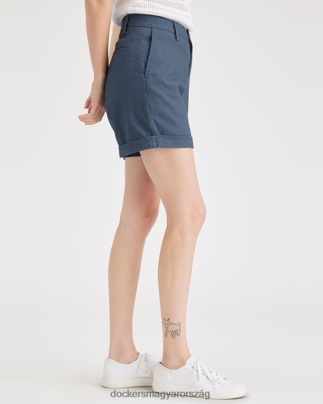 Dockers nők eredeti chino short P840P1160 ruházat vintage indigó - kék