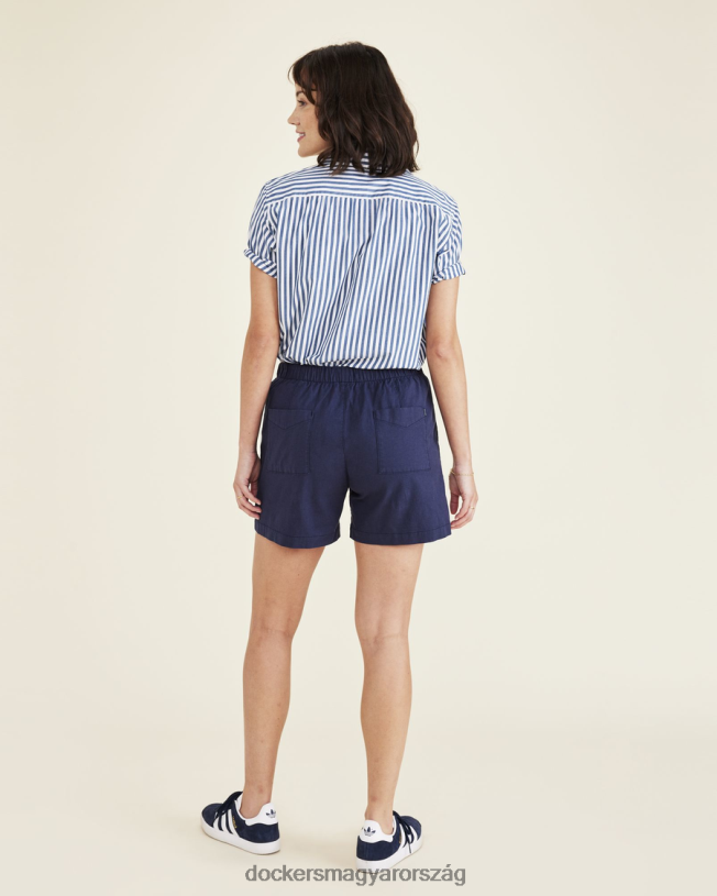 Dockers nők hétvégi felhúzható rövidnadrág P840P1173 ruházat sötétkék blézer - kék