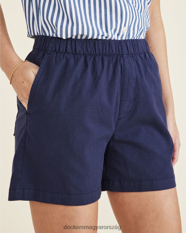 Dockers nők hétvégi felhúzható rövidnadrág P840P1173 ruházat sötétkék blézer - kék
