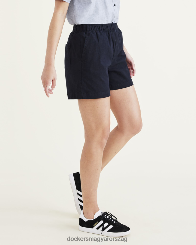 Dockers nők hétvégi felhúzható rövidnadrág P840P1176 ruházat gyönyörű fekete