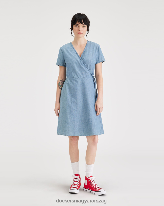 Dockers nők pakolás ruha P840P1151 ruházat amapola - kék