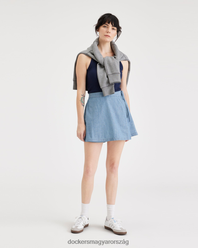 Dockers nők mini skort P840P1154 ruházat amapola - kék