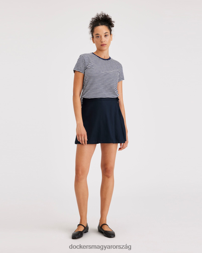 Dockers nők mini skort P840P1155 ruházat sötétkék blézer - kék