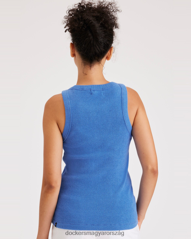 Dockers nők kötött tank, vékony szabású P840P1135 ruházat kerámia kék